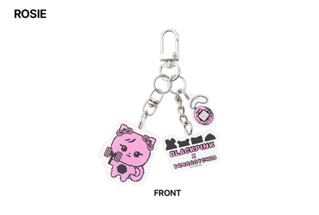 BLACKPINK X TAMAGOTCHI [TAMAGOTCHI] OFFICIAL MD BLACKPINK ACRYLIC KEYCHAIN