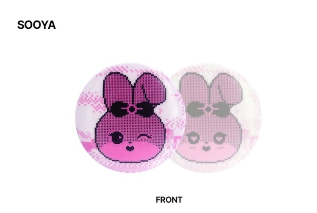 BLACKPINK X TAMAGOTCHI [TAMAGOTCHI] OFFICIAL MD BLACKPINK RANDOM LENTICULAR PIN BUTTON