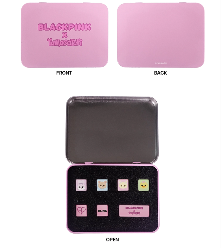 BLACKPINK X TAMAGOTCHI [TAMAGOTCHI] OFFICIAL MD BLACKPINK KEYCAP SET