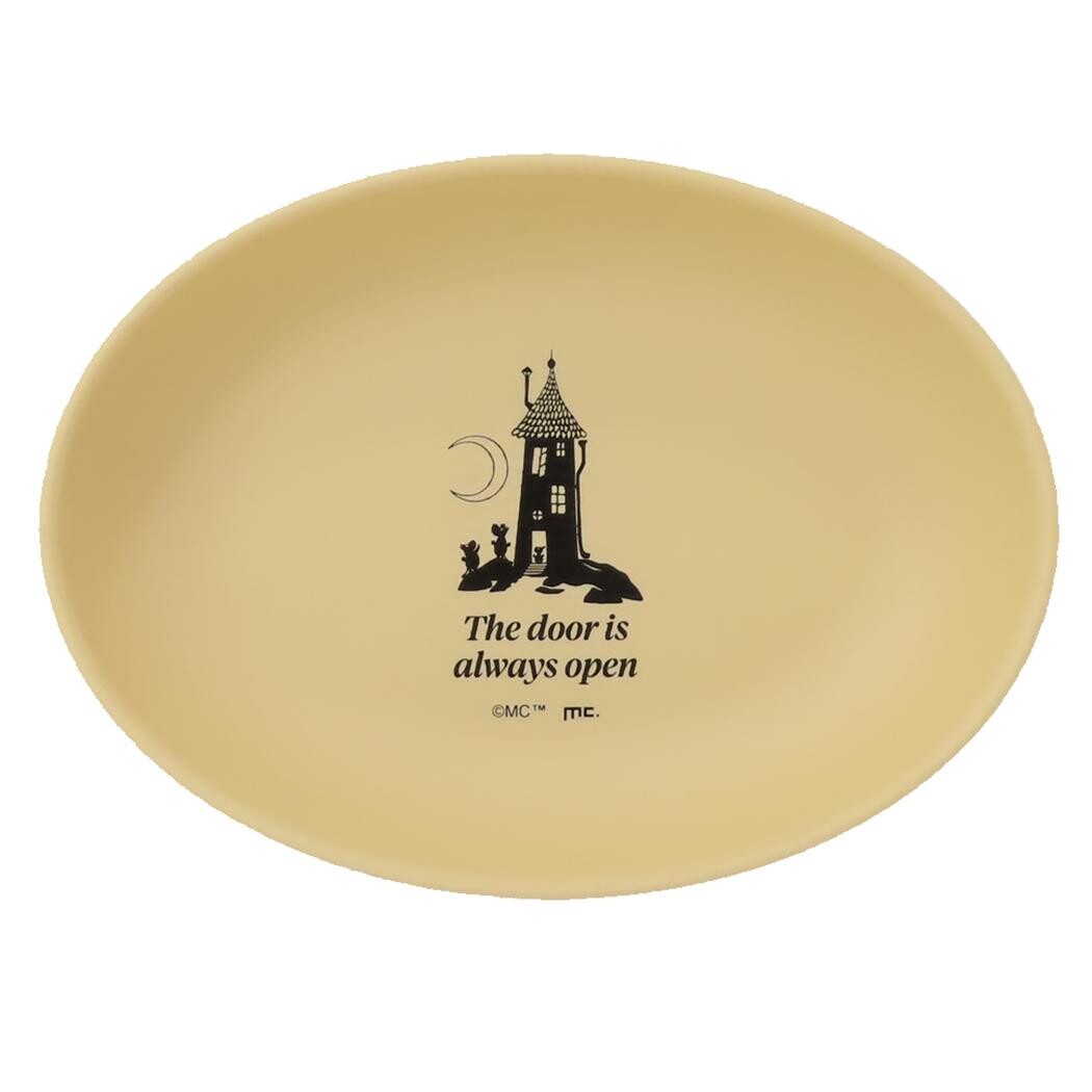 MOOMIN© 80th Anniversary Resin Oval Plate (Made In Japan)