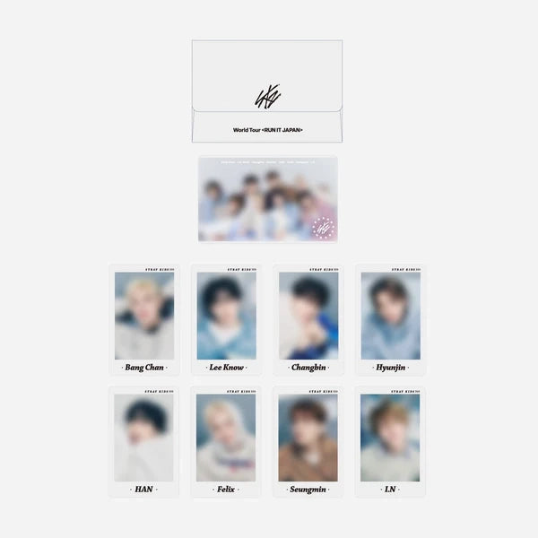 STRAY KIDS - [RUN IT JAPAN] PHOTO CARD SET (9PIECES) (B Ver.)