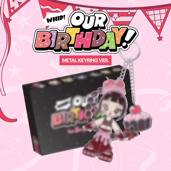 OURBIRTHDAY 1ST SINGLE ALBUM - OUR BIRTHDAY (METAL KEYRING VER.)