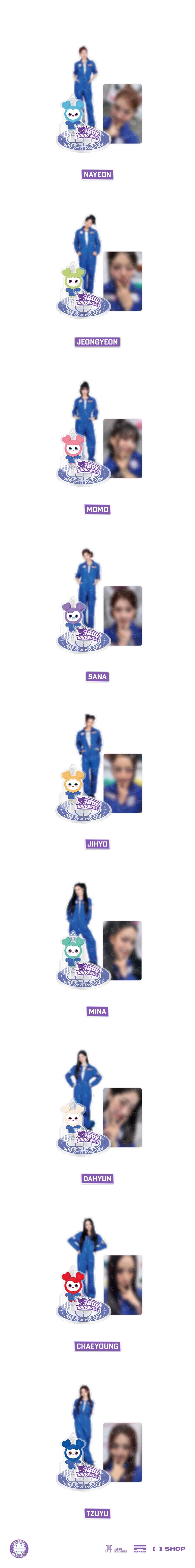 TWICE - [10VE UNIVERSE] ACRYLIC STAND OFFICIAL MD