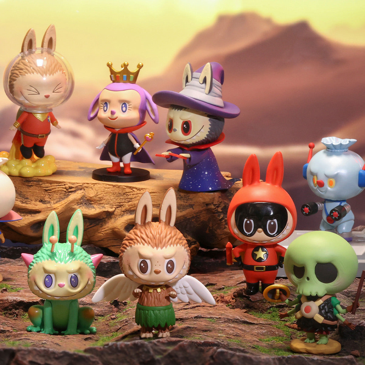 POP MART Authentic THE MONSTER Labubu Space Adventure Mystery Box 12 Design  (1 Piece)