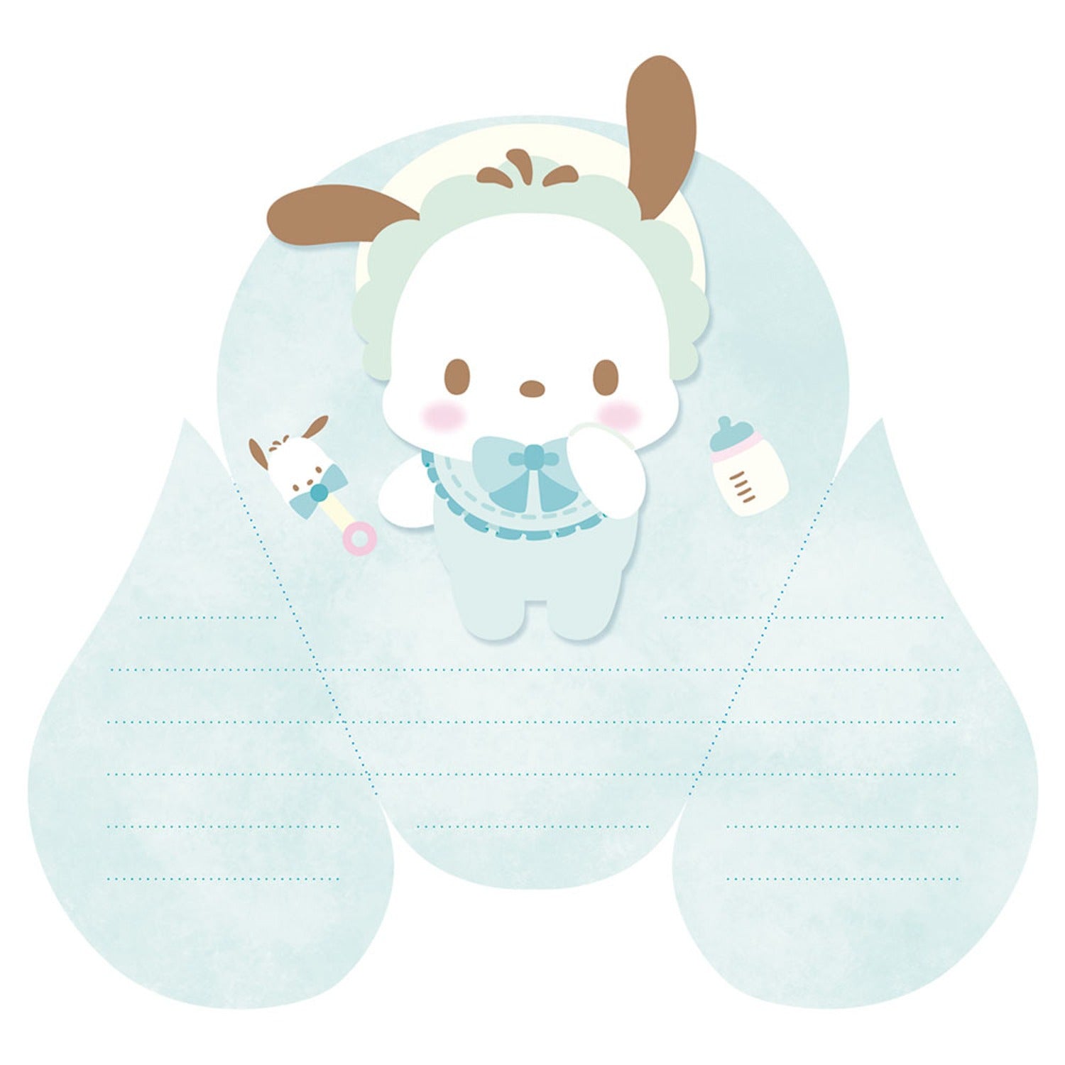 SANRIO© Sleep Wrap Memo Set (Japan Edition)