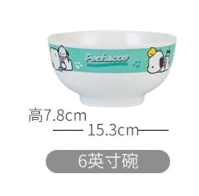 SANRIO© Pochacco Green Paw Tableware