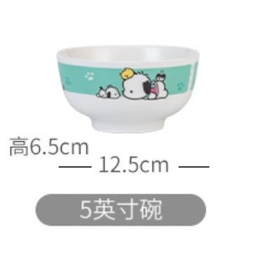 SANRIO© Pochacco Green Paw Tableware