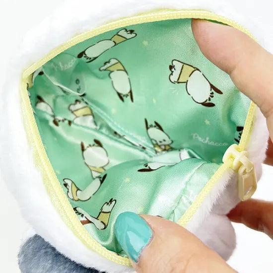 SANRIO© Pochacco Behind Plush Pouch (Japan Edition)