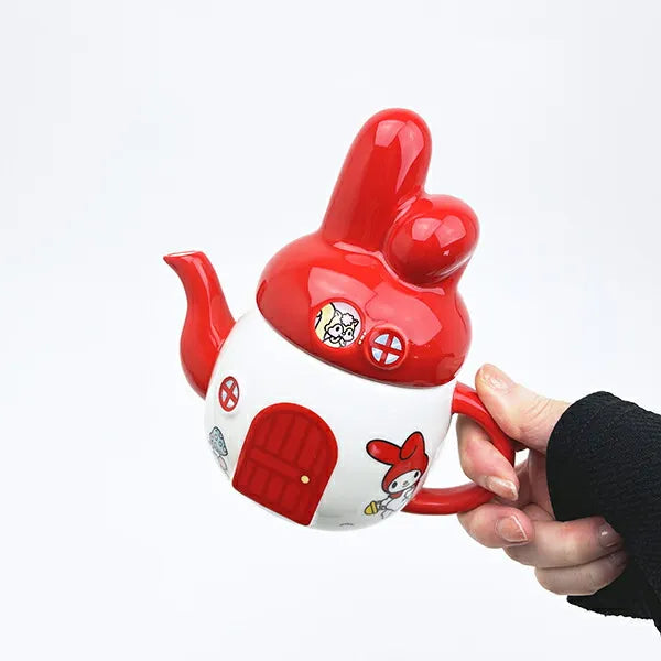 SANRIO© My Melody House Red Teapot (Japan Edition)