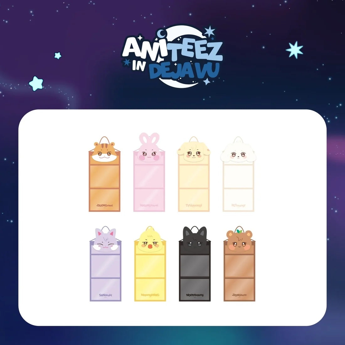ATEEZ X ANITEEZ POP-UP [ANITEEZ IN DEJAVU] MD - WALL POCKET (8 VERSIONS)