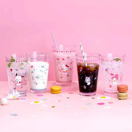 SANRIO© Glass Cup 470ml (Korea Edition)