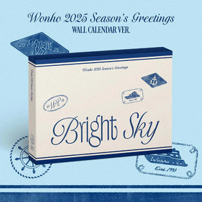 WONHO 2025 SEASON'S GREETINGS - BRIGHT SKY (WALL CALENDAR VER.)