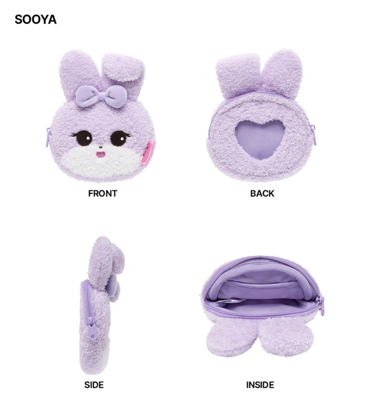 BLACKPINK X TAMAGOTCHI [TAMAGOTCHI] OFFICIAL MD BLACKPINK PLUSH FACE POUCH