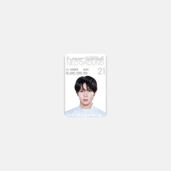 NCT - [NCT 10TH ANNIVERSARY [NCT 2026] POP UP : NEO GROUND MD] RANDOM METAL ID BADGE