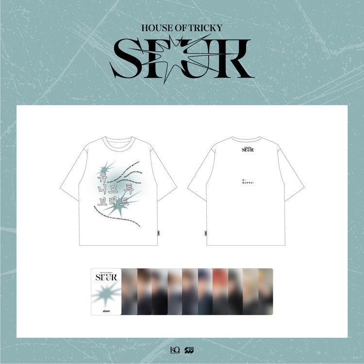 xikers - [HOUSE OF TRICKY SPUR] POP-UP STORE OFFICIAL MERCH T-SHIRTS