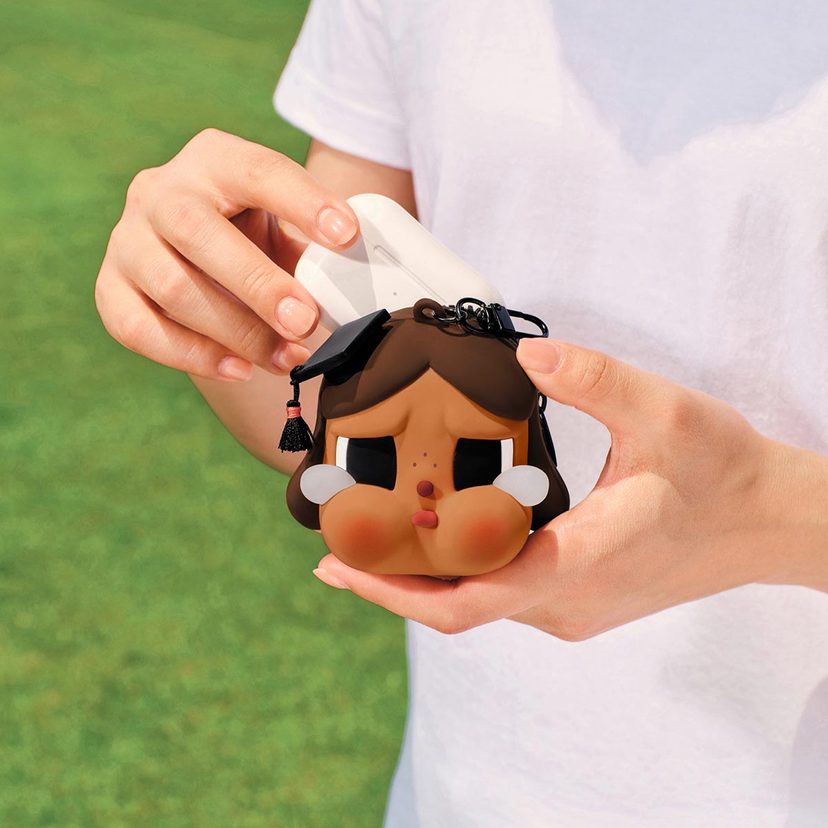 POP MART Authentic CRYBABY Earphone Case