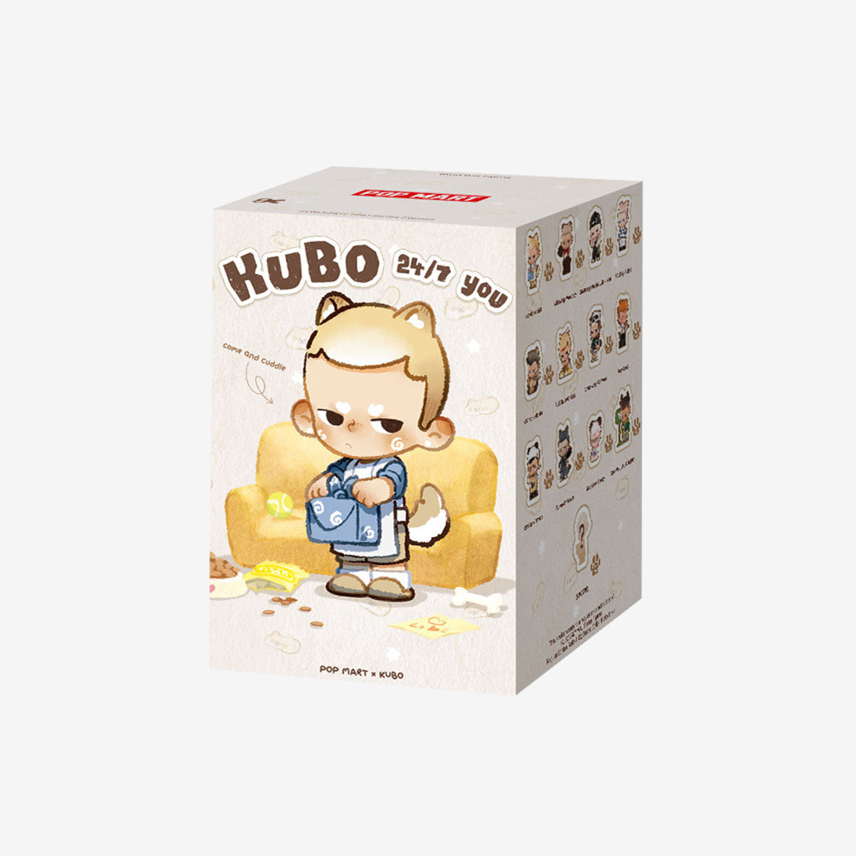 POP MART Authentic KUBO 24/7 Mystery Box 12 Designs (1 Piece)