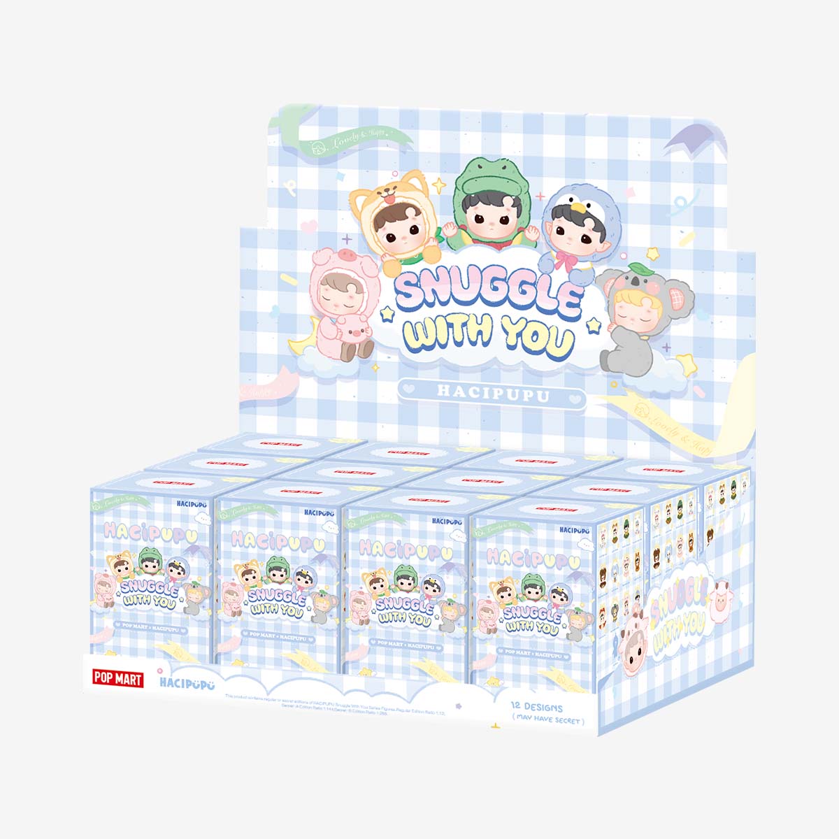 POP MART Mystery Box Hacipupu Snuggle With You (1 Piece)