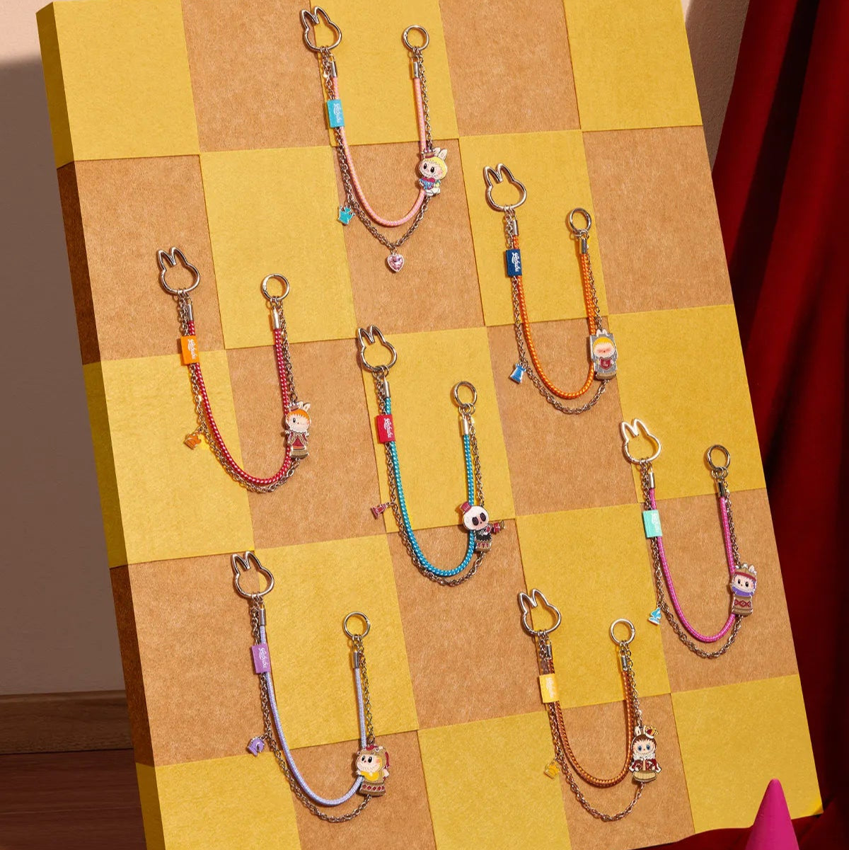 POP MART Authentic THE MONSTERS Labubu Let’s Checkmate Series-Pendant Mystery Box 6 Design (1 Piece)