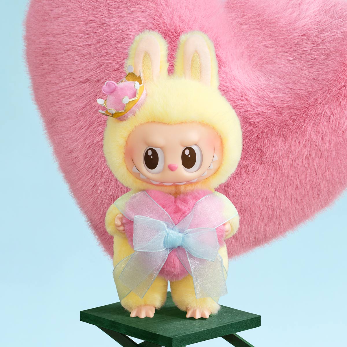 POP MART Authentic THE MONSTERS Labubu Let's Checkmate Queen Plush