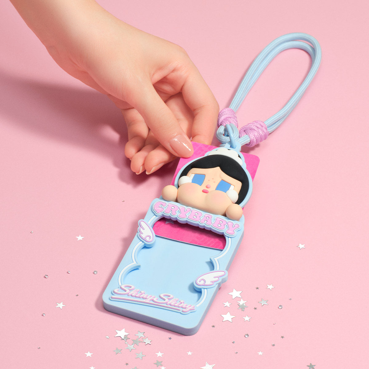 POP MART Authentic CRYBABY Shiny Shiny Series - Card Holder 6 Design