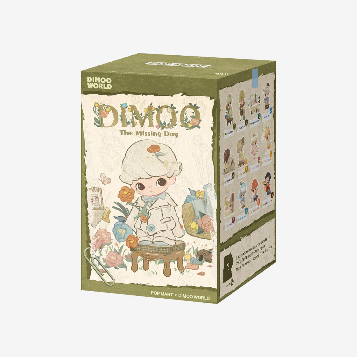 POP MART Authentic Dimoo Figure Missing Day Mystery Box 12 Designs