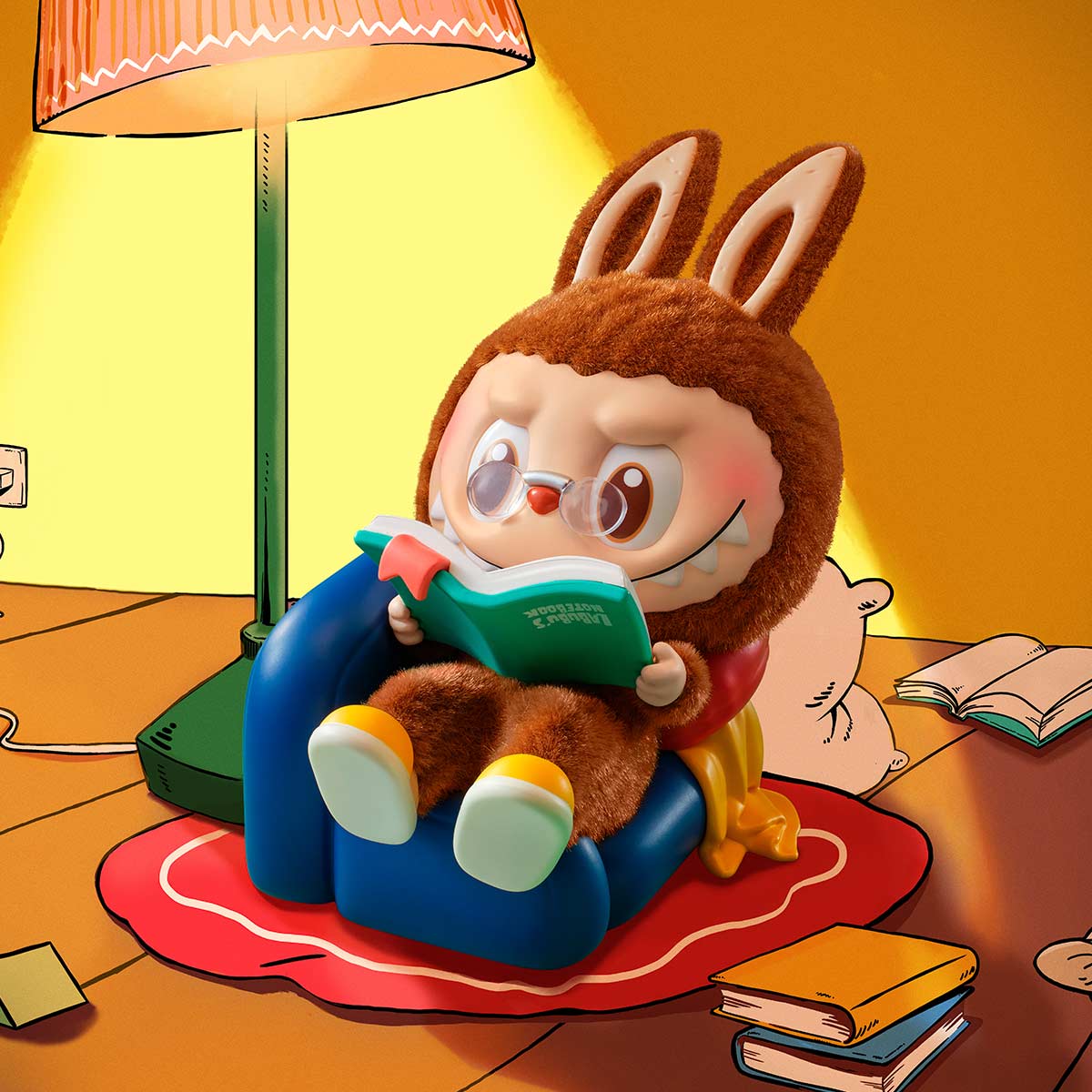 POP MART Authentic THE MONSTER Labubu Figure 1:00 A.M. Mystery Box