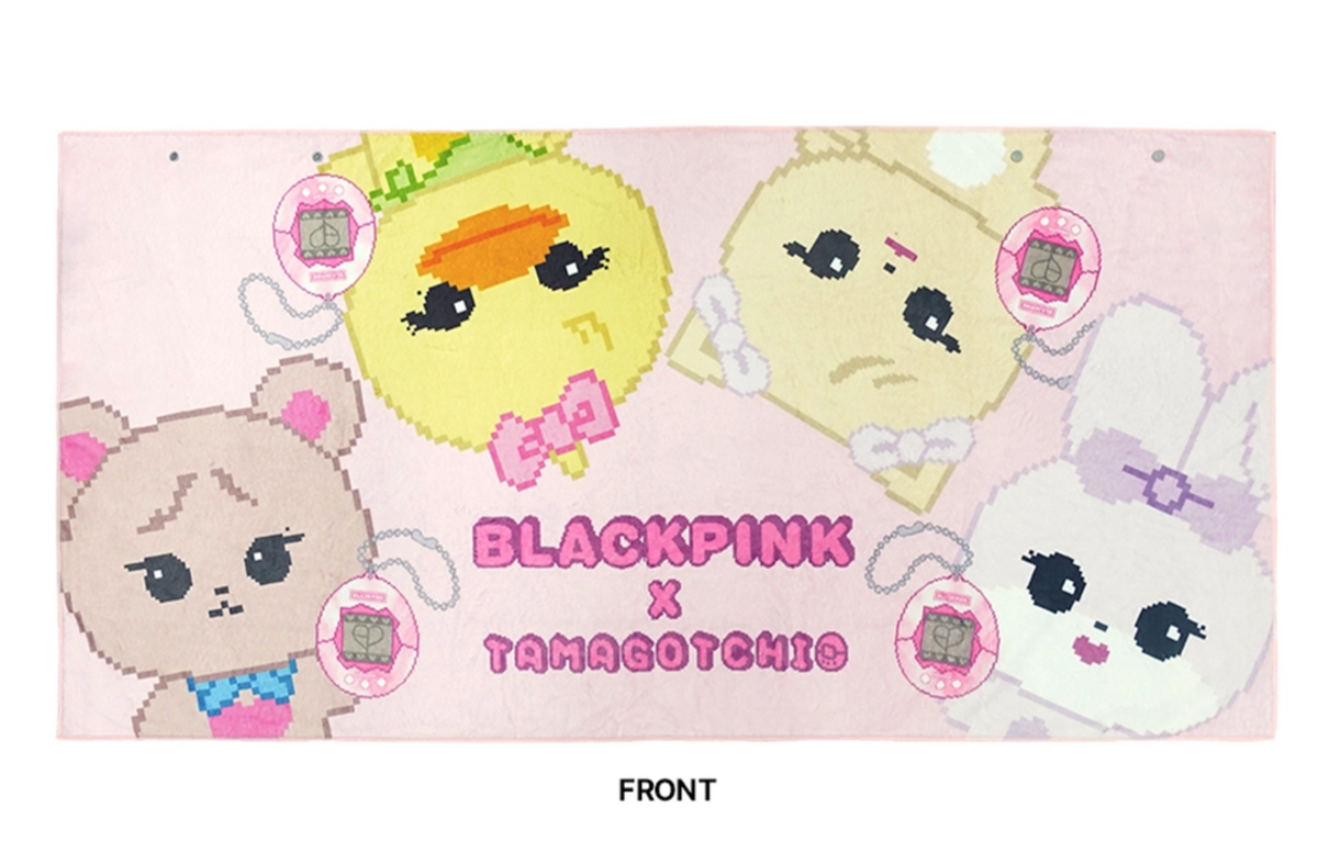 BLACKPINK X TAMAGOTCHI [TAMAGOTCHI] OFFICIAL MD BLACKPINK BLANKET