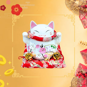 Lucky Cat 大花季招財貓 20cm