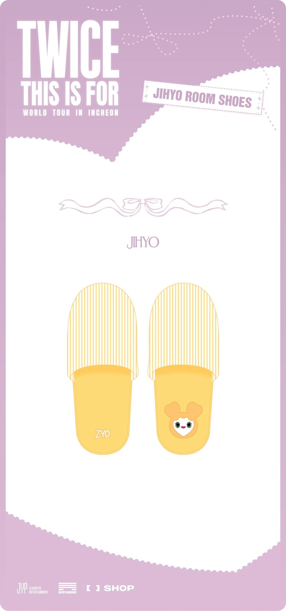 TWICE - <THIS IS FOR> WORLD TOUR IN INCHEON JIHYO ROOM SHOES