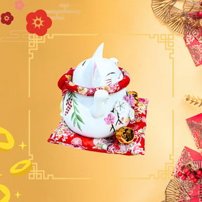 Lucky Cat 大花季招財貓 20cm