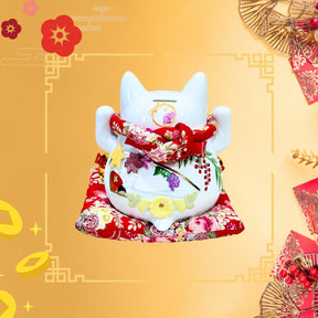 Lucky Cat 大花季招財貓 20cm