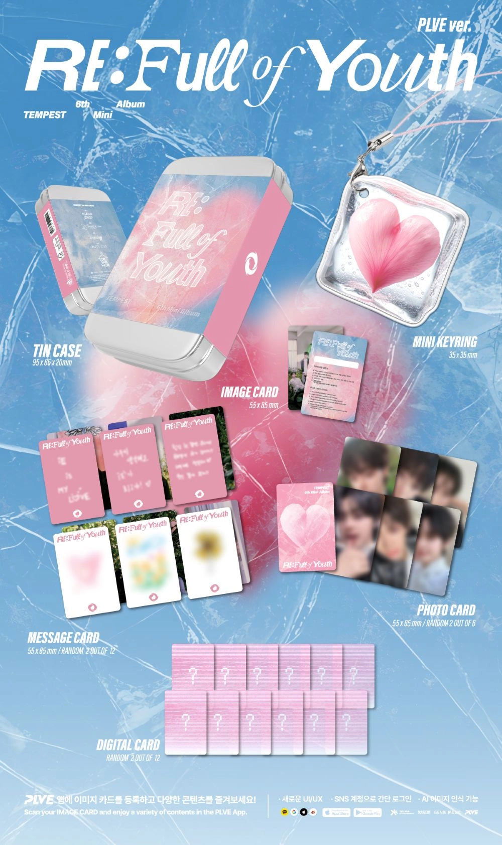TEMPEST 6TH MINI ALBUM - RE: FULL OF YOUTH (PLVE VER.)