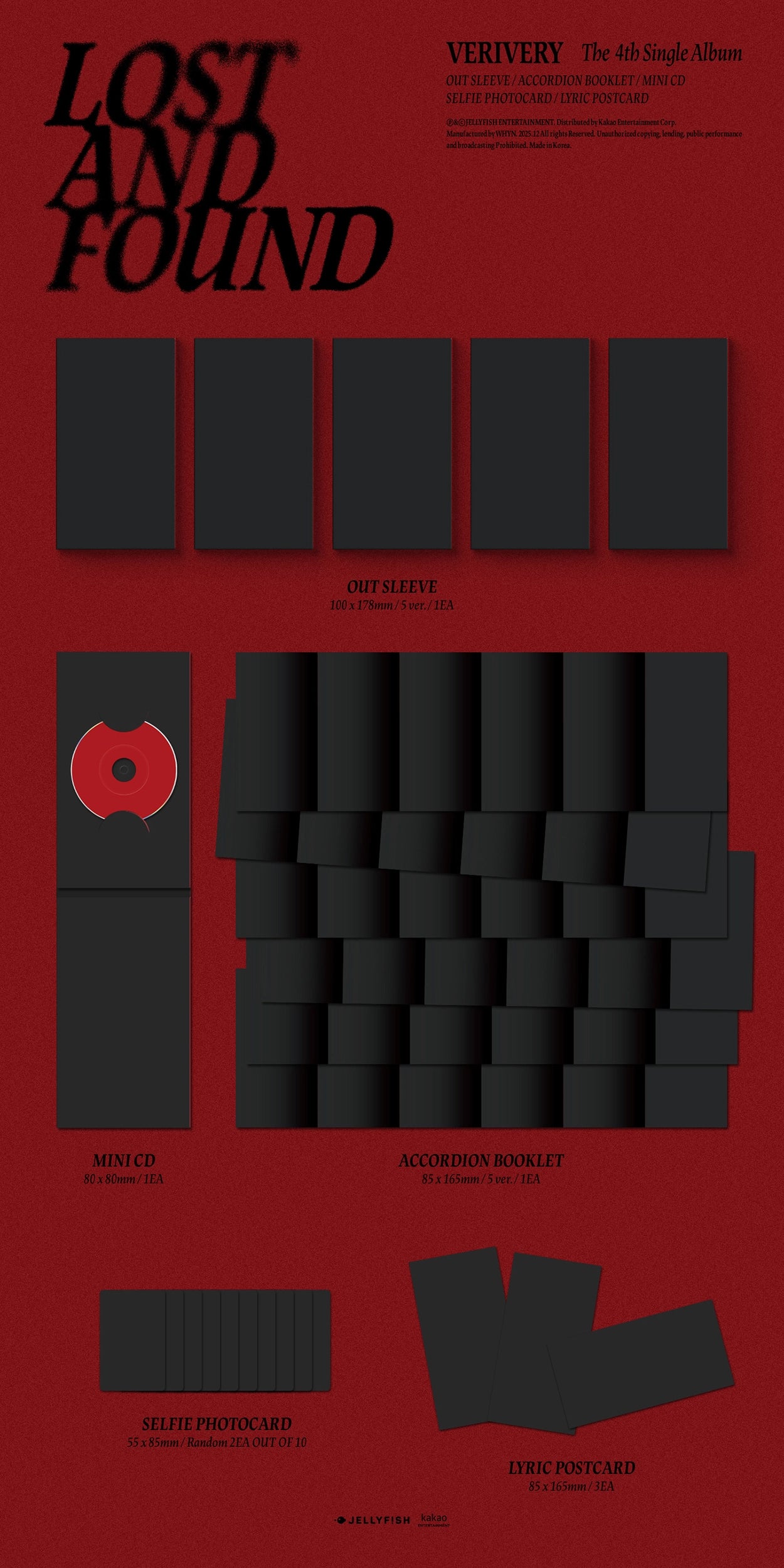 VERIVERY 4TH SINGLE ALBUM - LOST AND FOUND (LIGHT VER.)