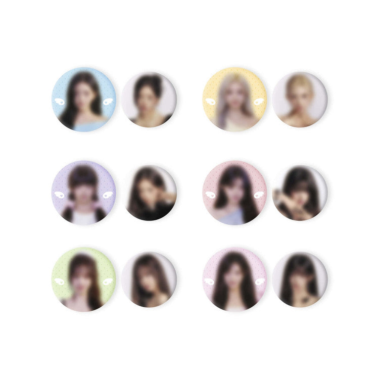 IVE - WORLD TOUR [SHOW WHAT I AM] RANDOM PIN BUTTON SET