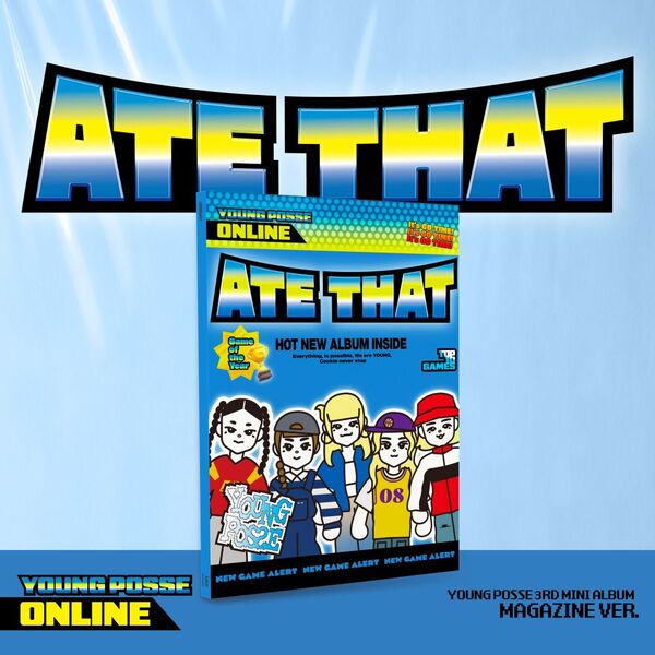 YOUNG POSSE EP - ATE THAT (MAGAZINE VER.)