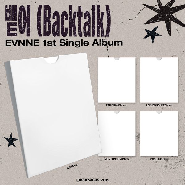 EVNNE 1ST SINGLE ALBUM - BACKTALK (DIGIPACK VER.)