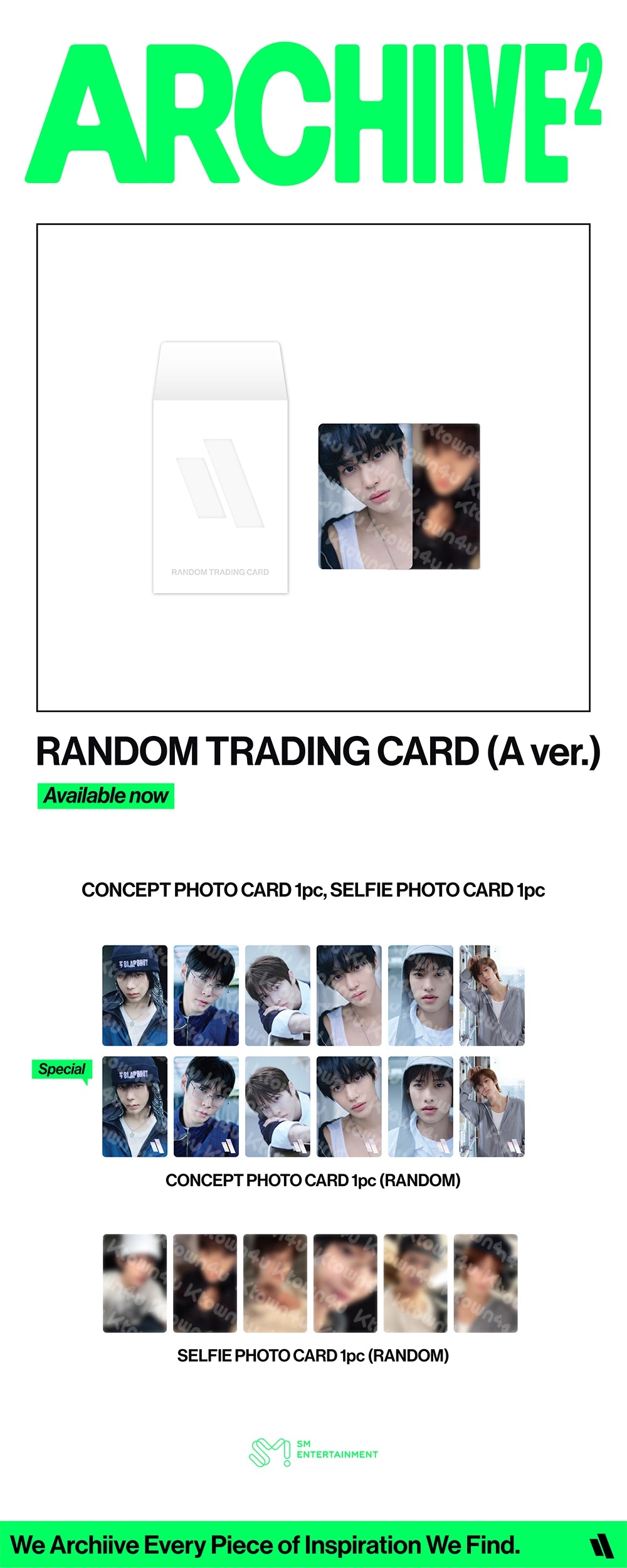 RIIZE - [2026 POP-UP [ARCHIIVE²] MD] RANDOM TRADING CARD (A VER.)