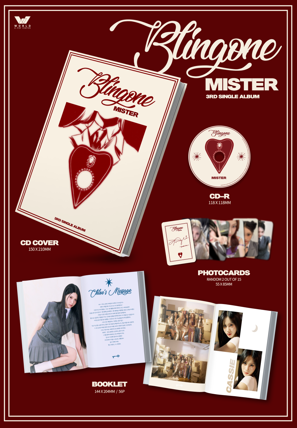 BLINGONE 3RD DIGITAL SINGLE ALBUM - MISTER