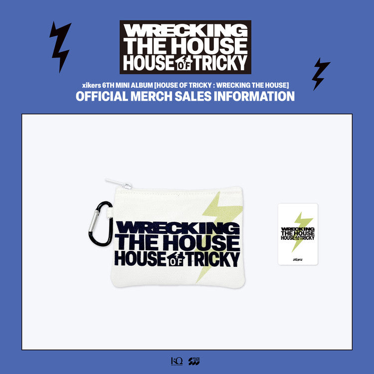 XIKERS - [HOUSE OF TRICKY : WRECKING THE HOUSE] POP-UP MD MINI POUCH