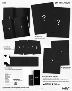 I-DLE - 8TH MINI ALBUM POCAALBUM (PHOTOBOOK VER.)