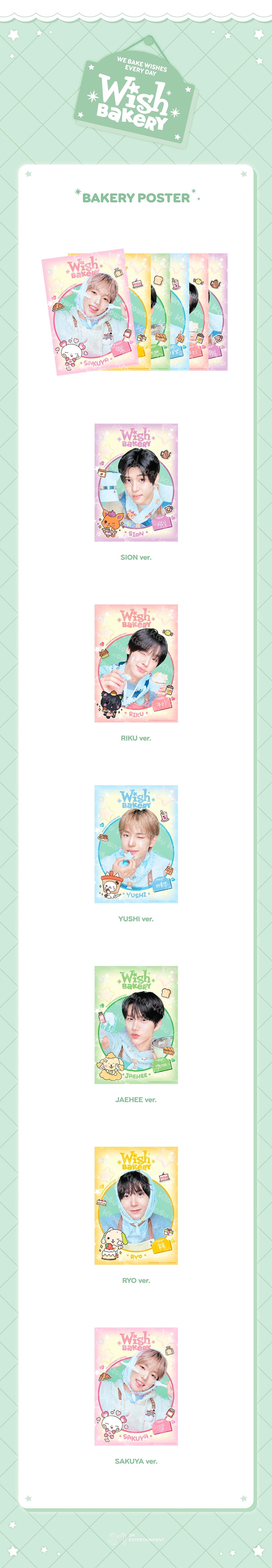 NCT WISH [2026 POP-UP [WISH BAKERY] MD] BAKERY POSTER