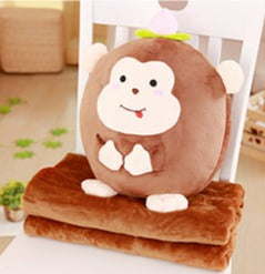 12 Chinese Zodiac Cushion Blanket 12"