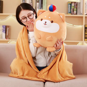 12 Chinese Zodiac Cushion Blanket 12"