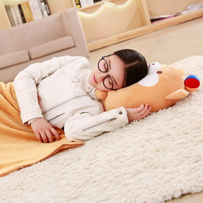 12 Chinese Zodiac Cushion Blanket 12"