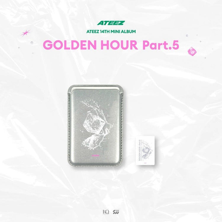 ATEEZ - [POP-UP STORE [GOLDEN HOUR : Part.5] MD] MAGNETIC CARD CASE