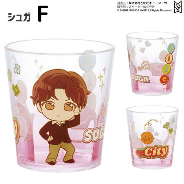BTS© TinyTan Acrylic Cup 280ml (Japan Edition)