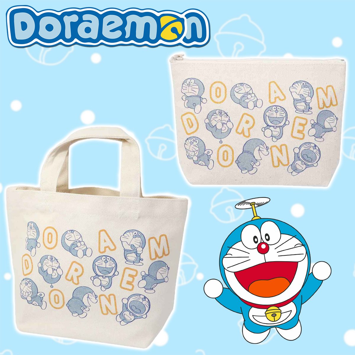 DORAEMON© Facial Expression Bag (Japan Edition)