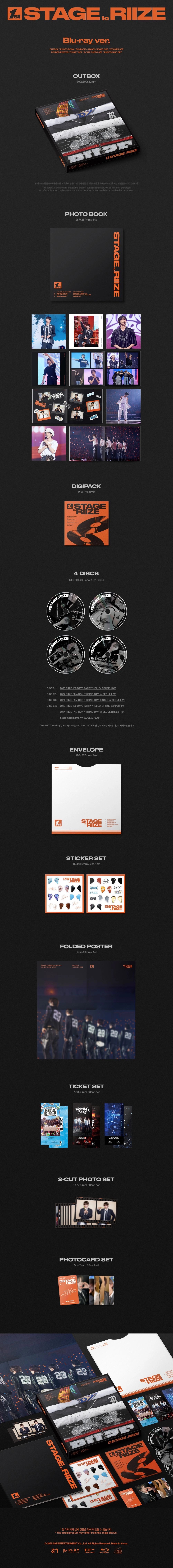 RIIZE - 1ST STAGE TO RIIZE (BLU-RAY VER.)