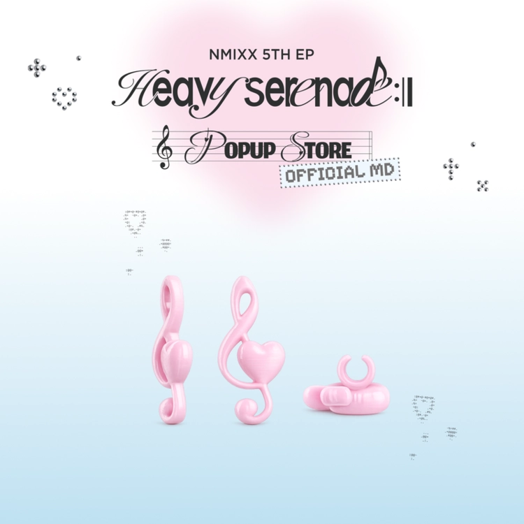 NMIXX - WIRED EARPHONES ACCESSORIES - [HEAVY SERENADE] POP-UP STORE